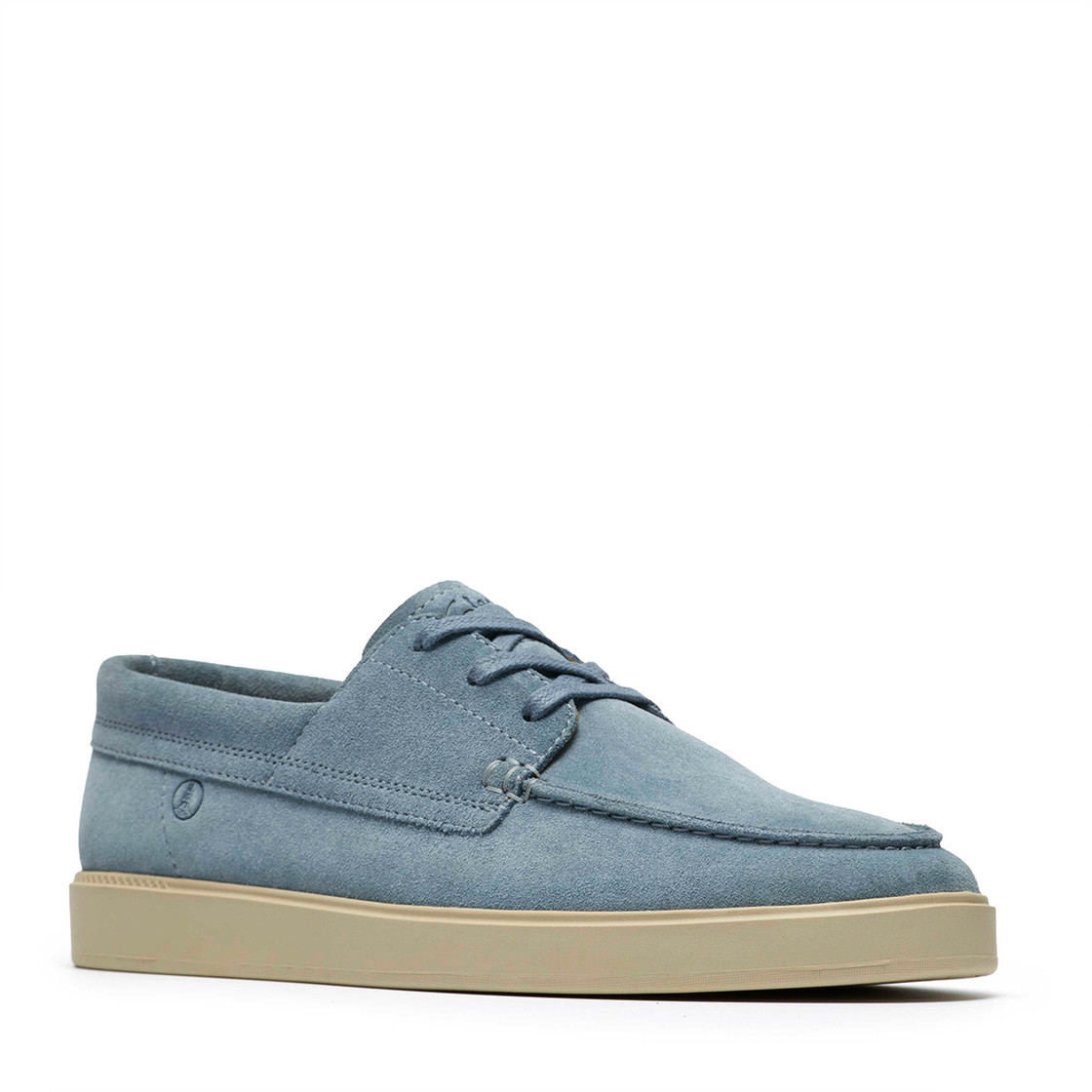 Clarks Lockford Boat - Blue, light - side view