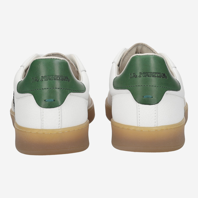 La Martina SCARPA UOMO - White,combined - Side view