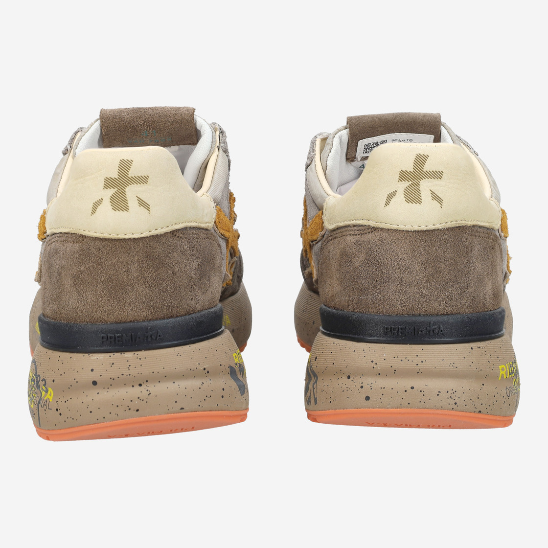 Premiata MICK - Gray - Side view