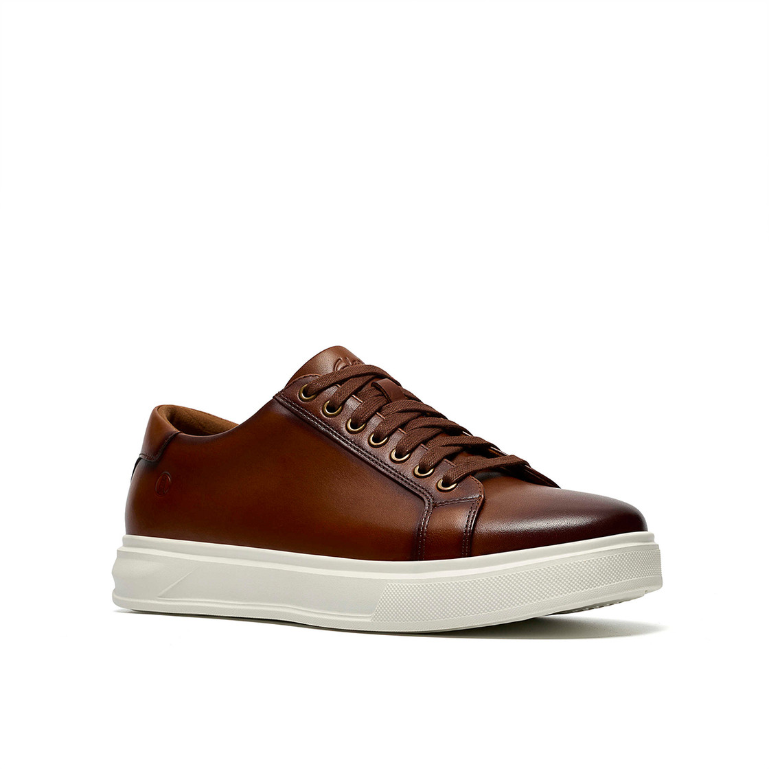 Clarks Goswell Tie - Brown - Side view