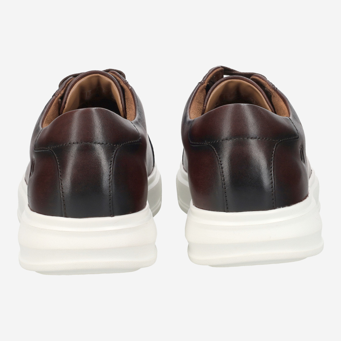 Clarks Goswell Tie - Brown - Side view
