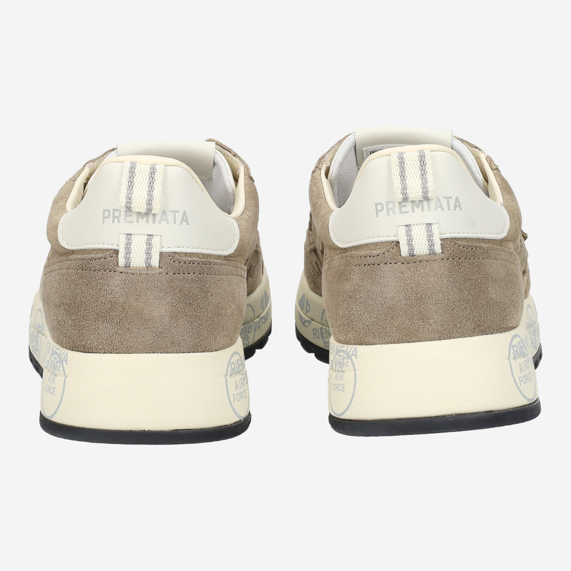 Premiata NOUS - Beige - Side view