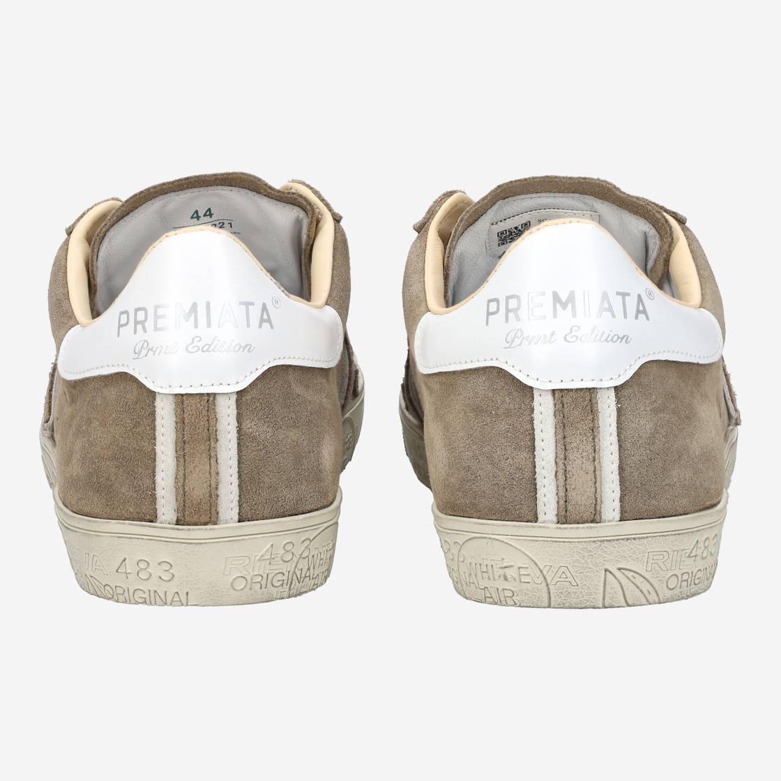 Premiata STEVEN - Beige - Side view