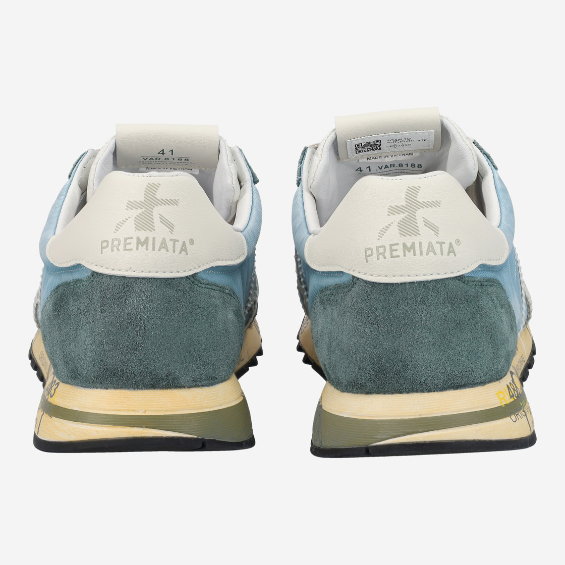 Premiata LUCY - Green - Side view