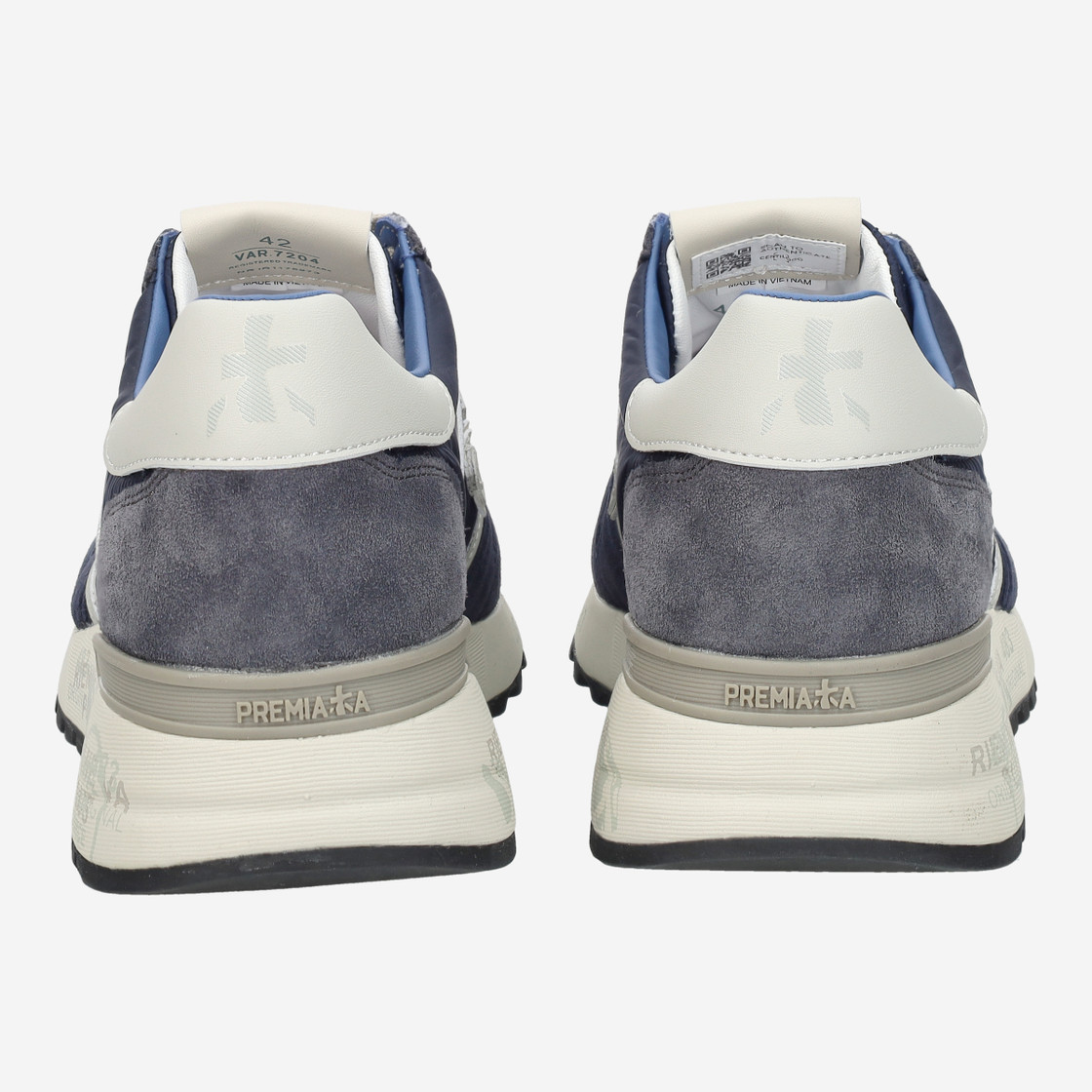 Premiata LANDER - Blue - Side view