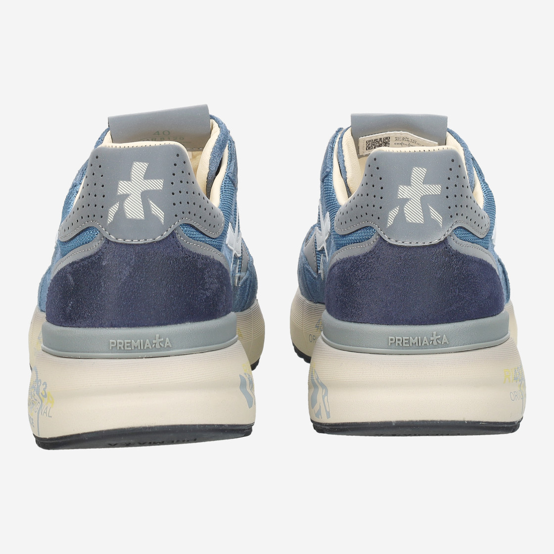 Premiata MICK - Blue - Side view