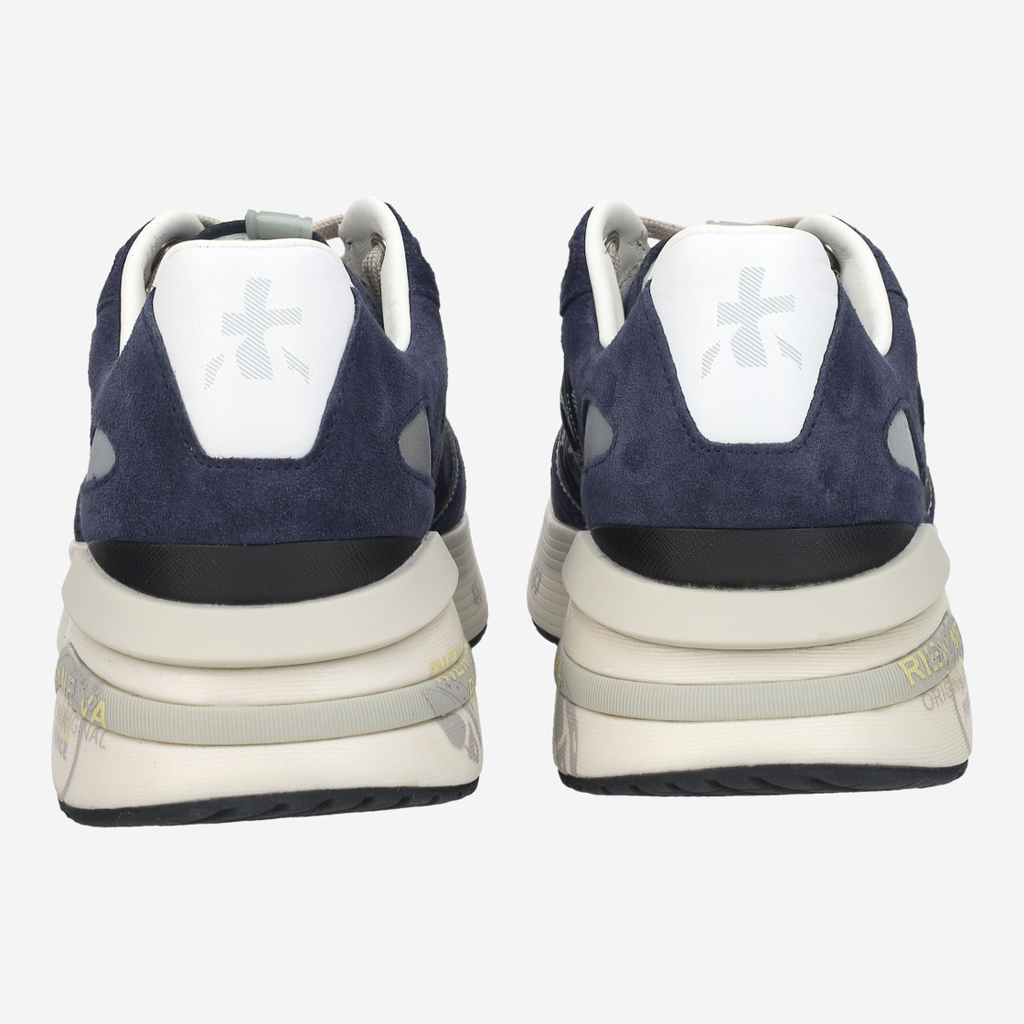 Premiata MOERUN - Blue - Side view