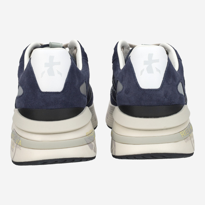 Premiata MOERUN - Blue - Side view