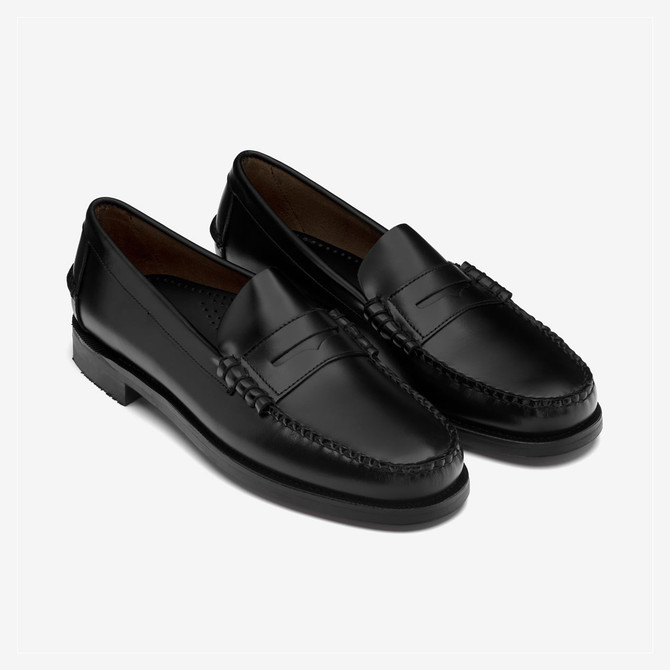 Sebago CLASSIC DAN - Schwarz - Seitenansicht