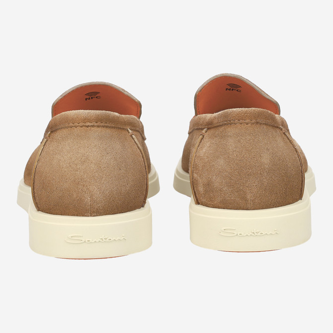 Santoni 17824 C30 - Beige - Side view