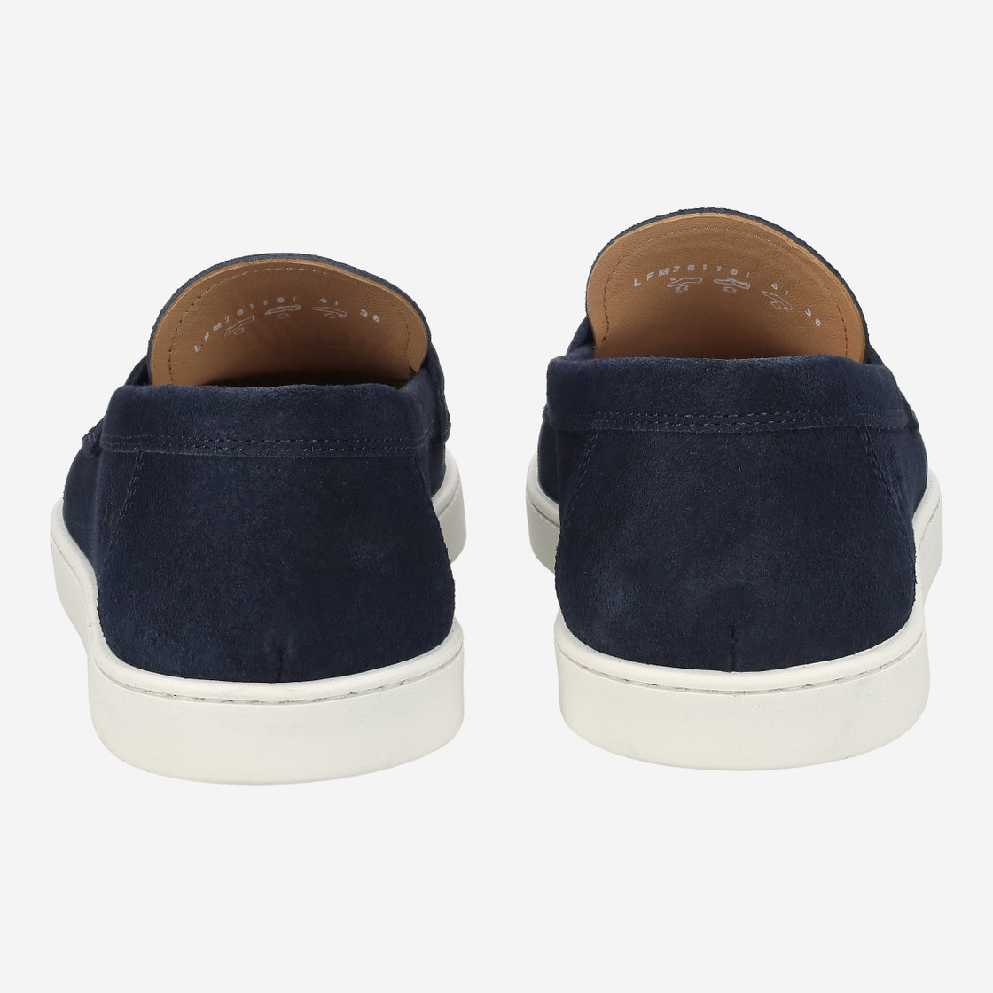 La Martina MOCASSINO UOMO - Blue - Side view