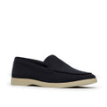 Clarks Torford Easy - Blue - Side view
