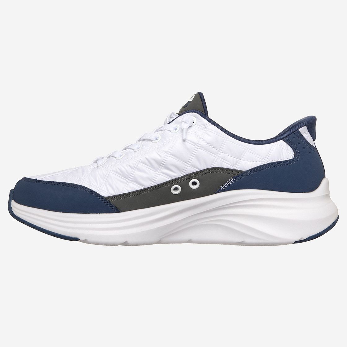 Skechers CONTOUR FOAM - White, Blue - Side view