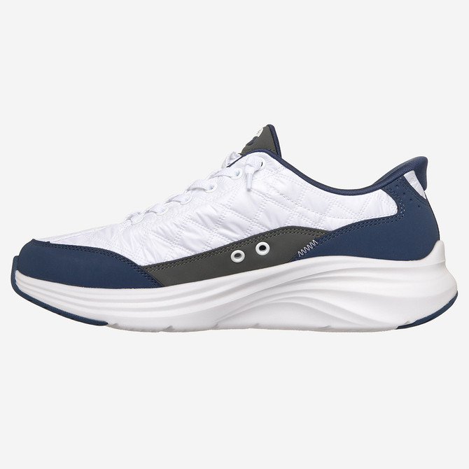Skechers CONTOUR FOAM - White, Blue - Side view