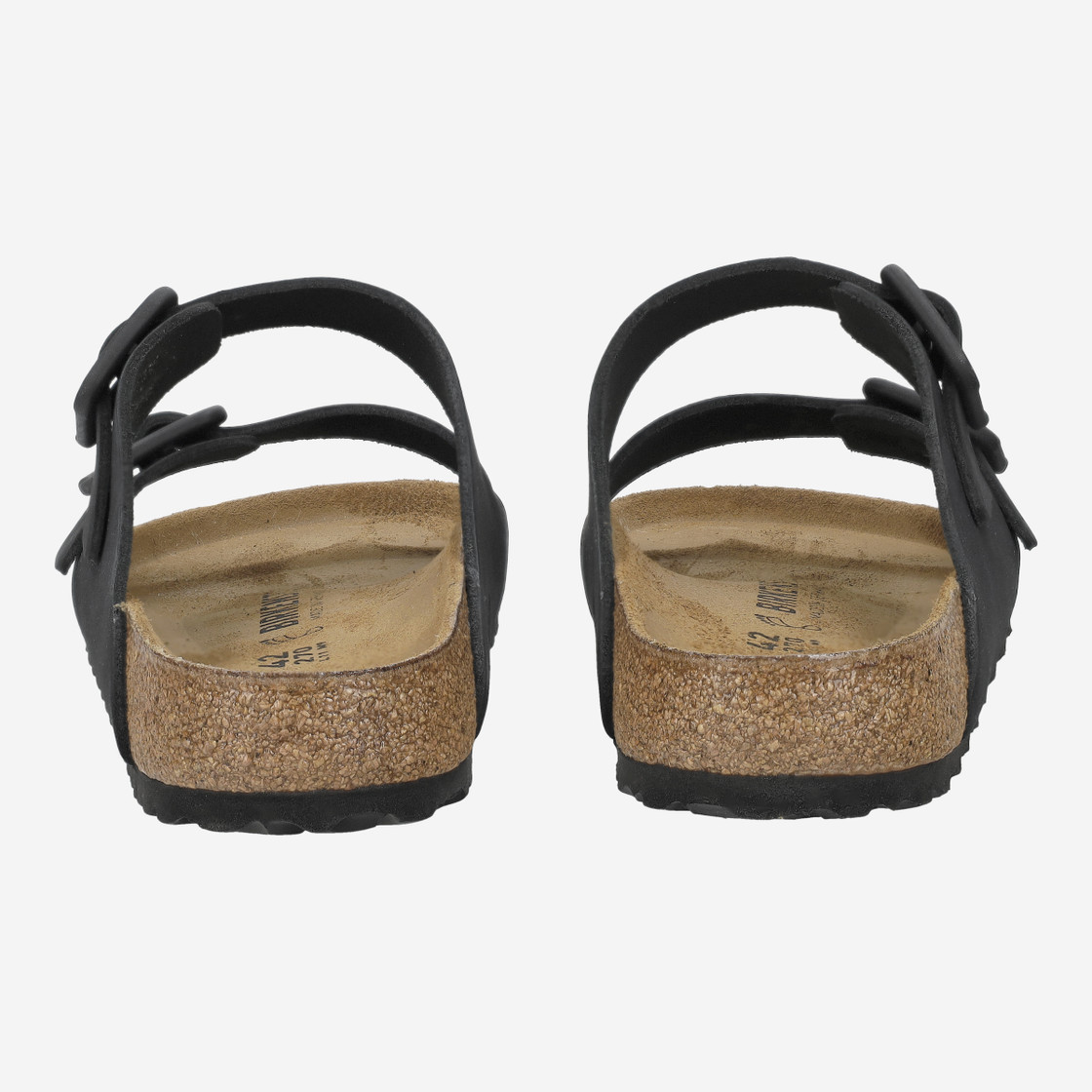 birkenstock ARIZONA WB - Black - Side view