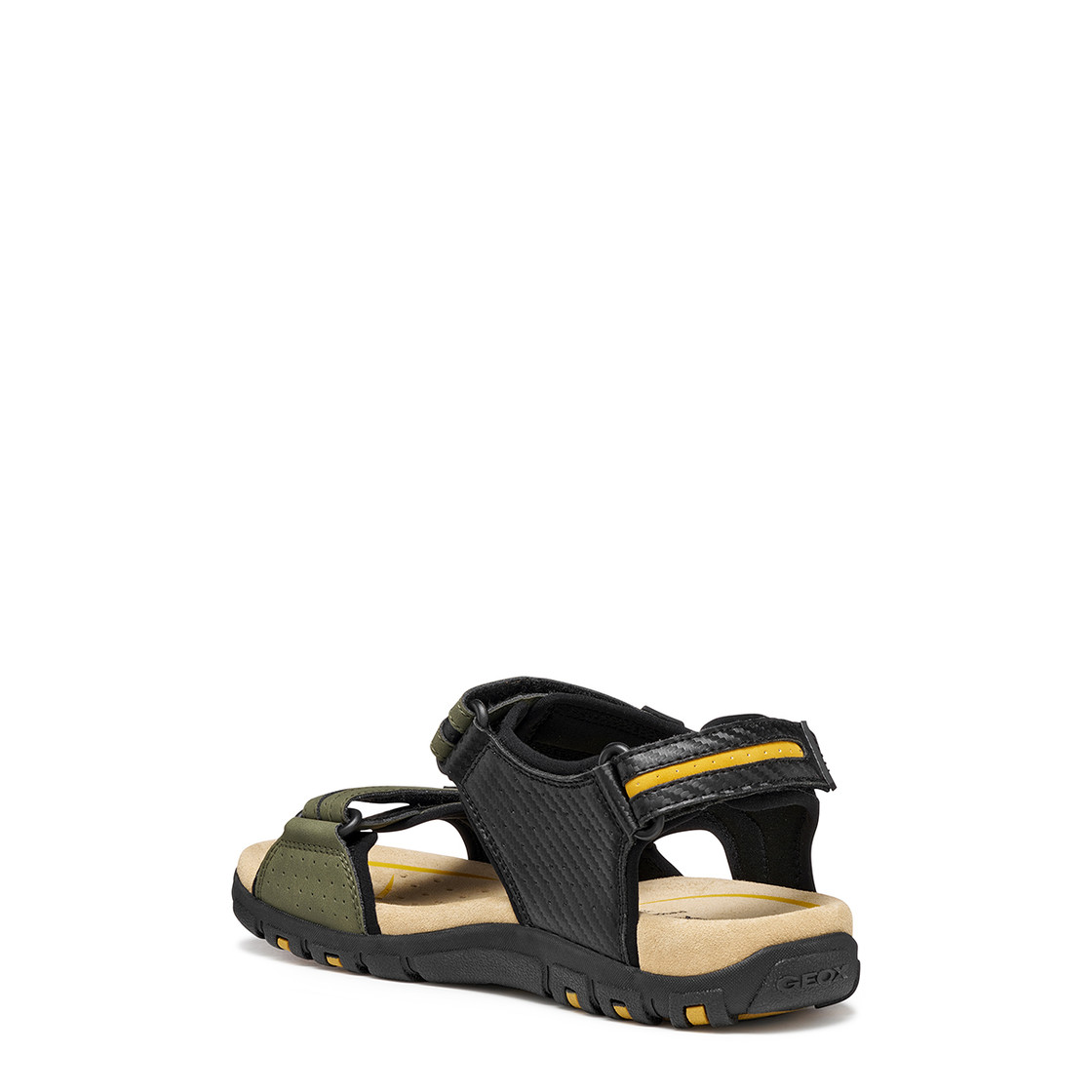 Geox SANDAL STRADA - Green combined - Side view