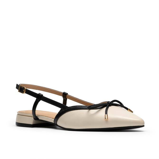 Clarks Sensa15 Bow - White (Cream) - Side view
