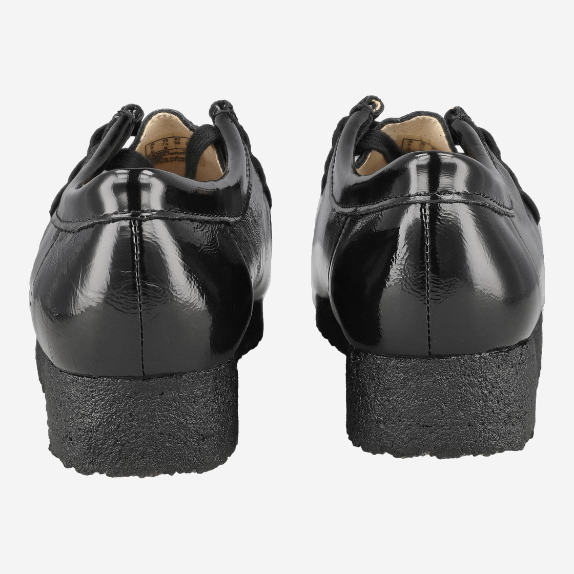 Clarks Wallabee. - Schwarz - Seitenansicht