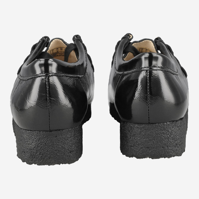 Clarks Wallabee. - Schwarz - Seitenansicht