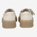 Clarks Torhill Boat - Beige - Side view