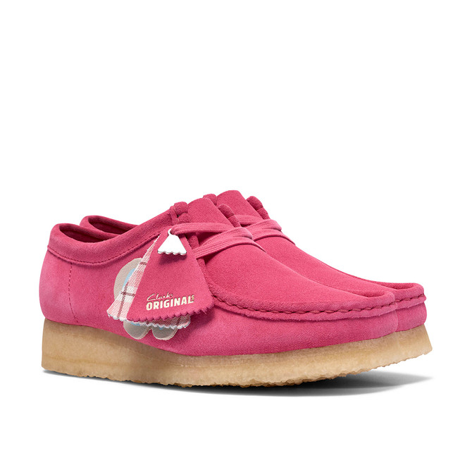 Clarks Wallabee - Rose - Side view