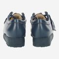 Clarks Wallabee. - Blue - side view