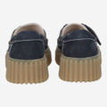 Clarks Torhill Boat - Blue, combined - side view
