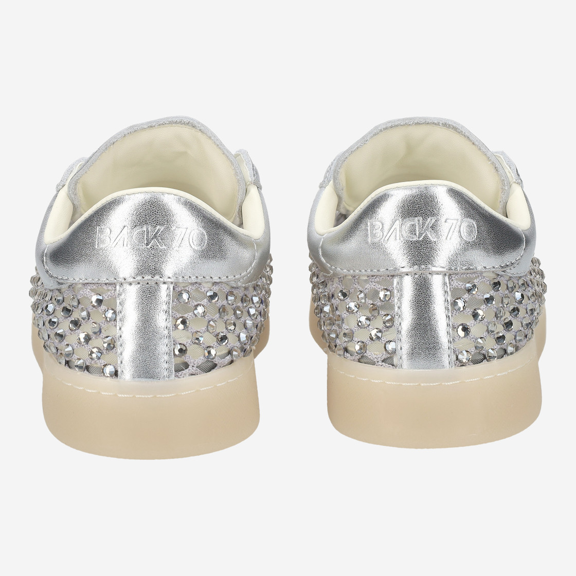 BACK 70 STRASS BIG SMART - Silver - Side view