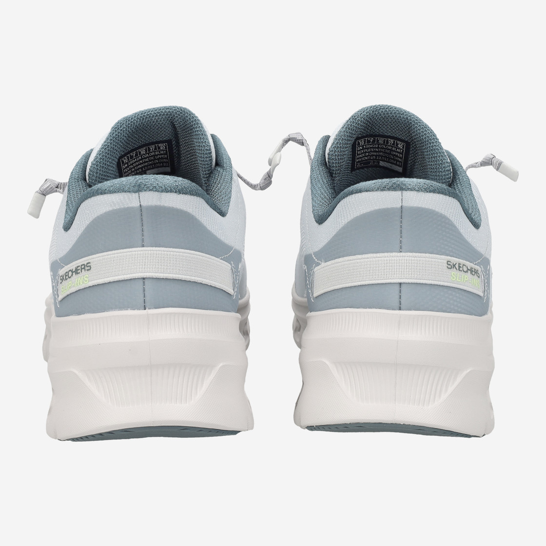 Skechers GLIDE STEP - Gray - Side view