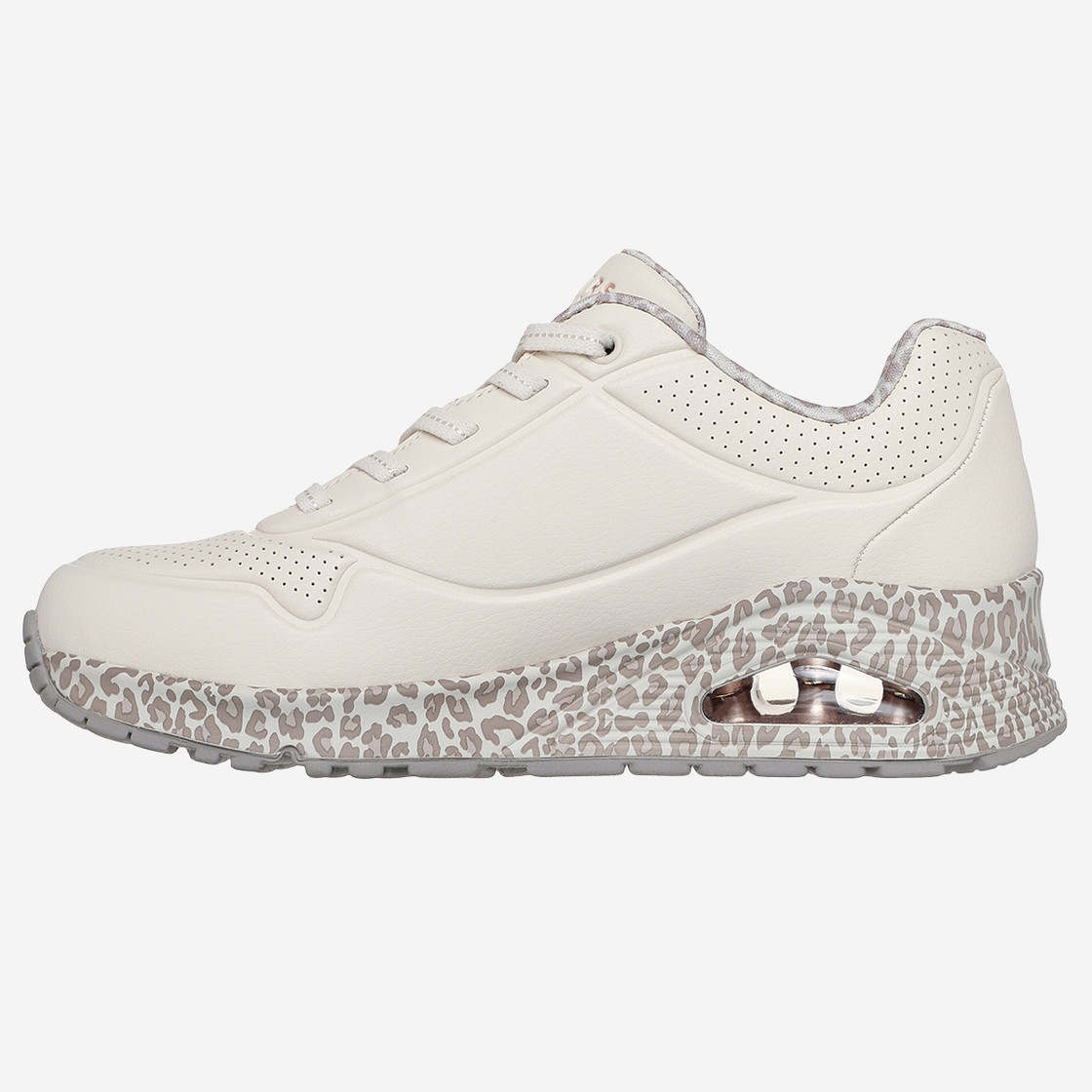 Skechers UNO - Beige - Side view