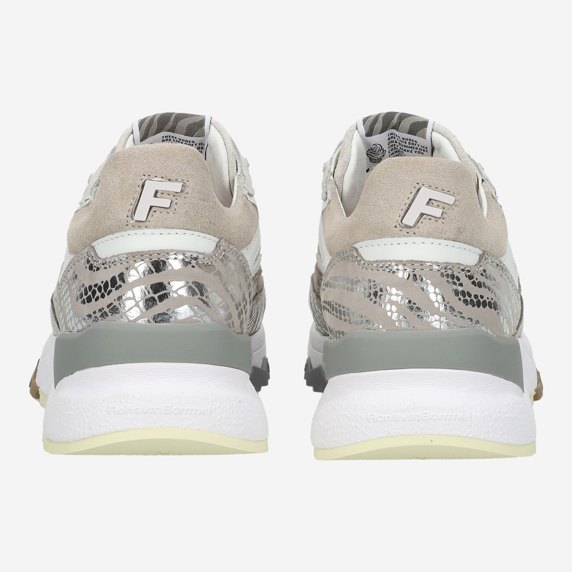 Floris van Bommel Treni - Beige - Side view