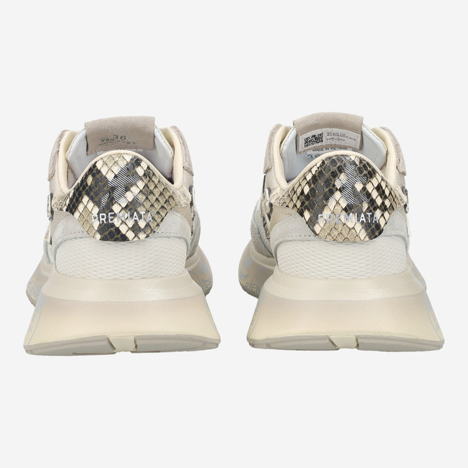 Premiata LAURYN - Beige - Side view