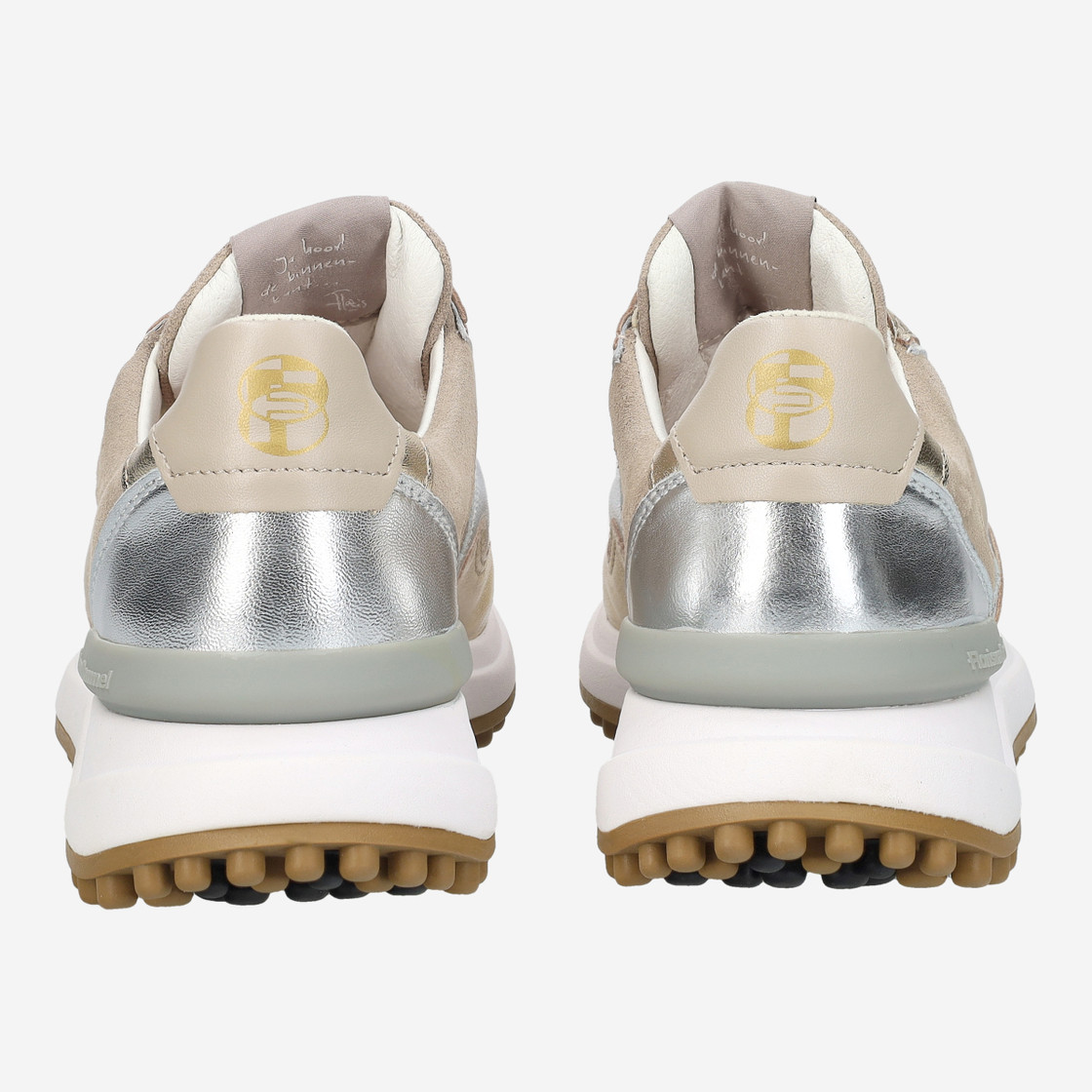 Floris van Bommel Noppi - Gold - Side view