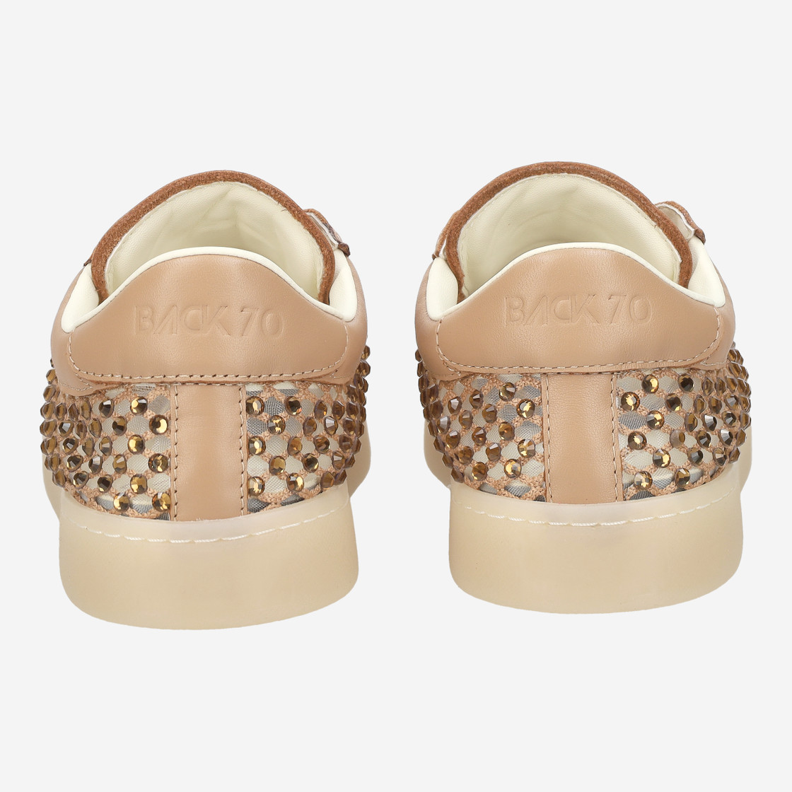 BACK 70 STRASS BIG SMART - Gold - Side view