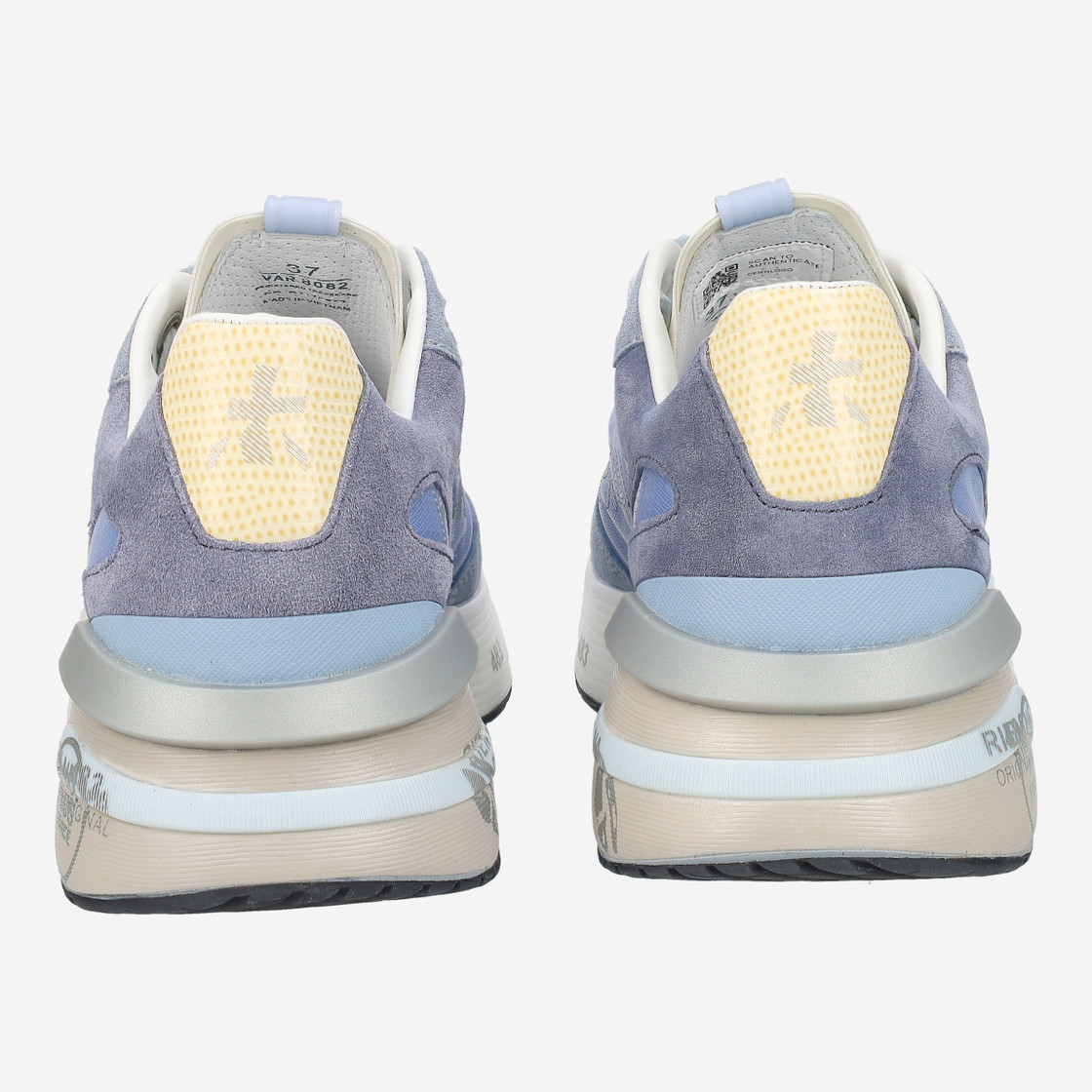 Premiata MOERUND - Blue - Side view