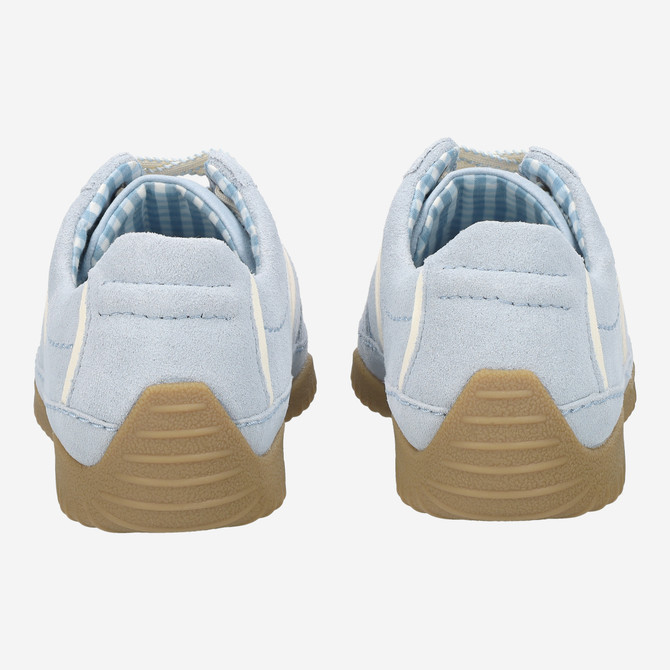 Clarks Meridor Lo - Blue, light - side view