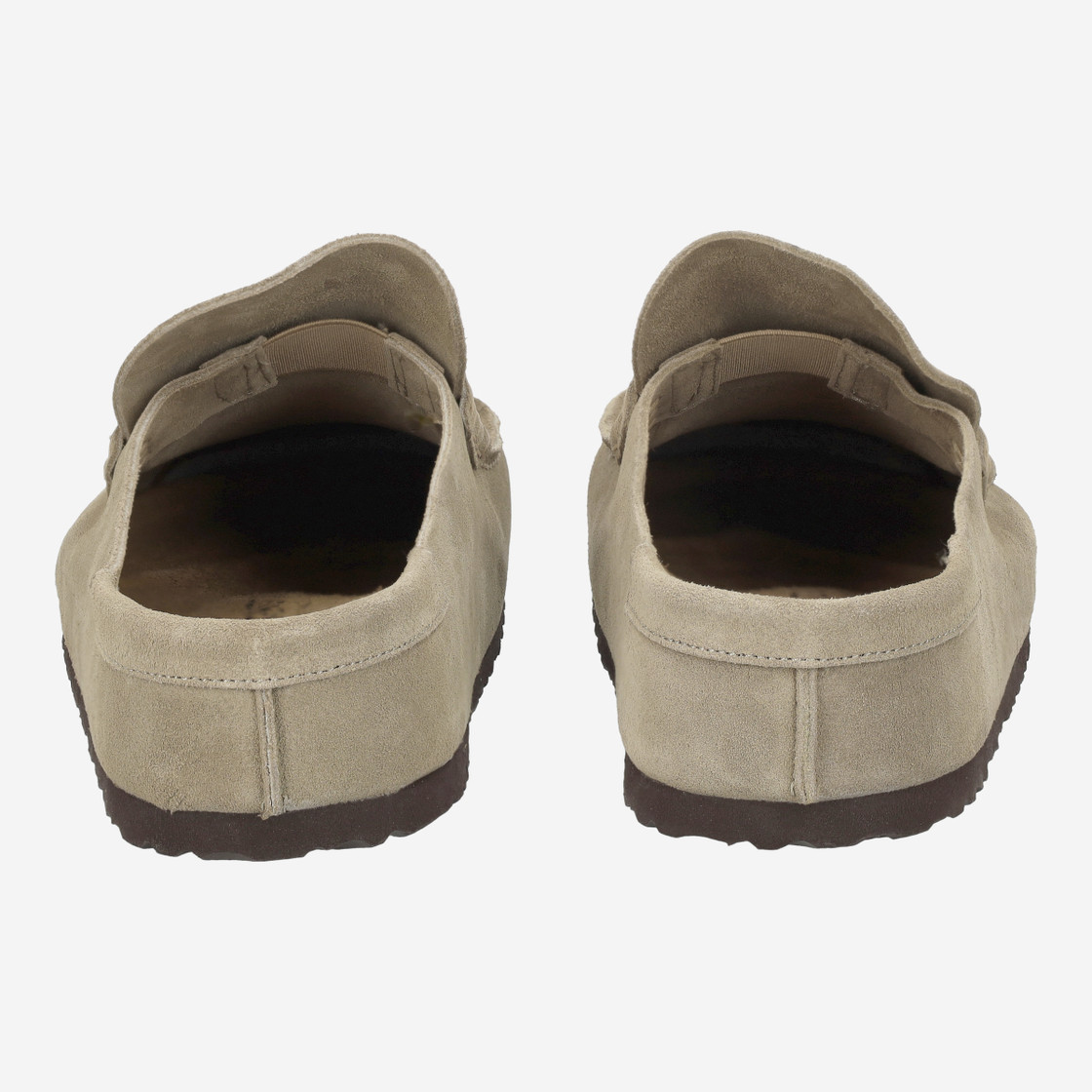 birkenstock NAPLES WRAPPED SUEDE - Beige - Side view