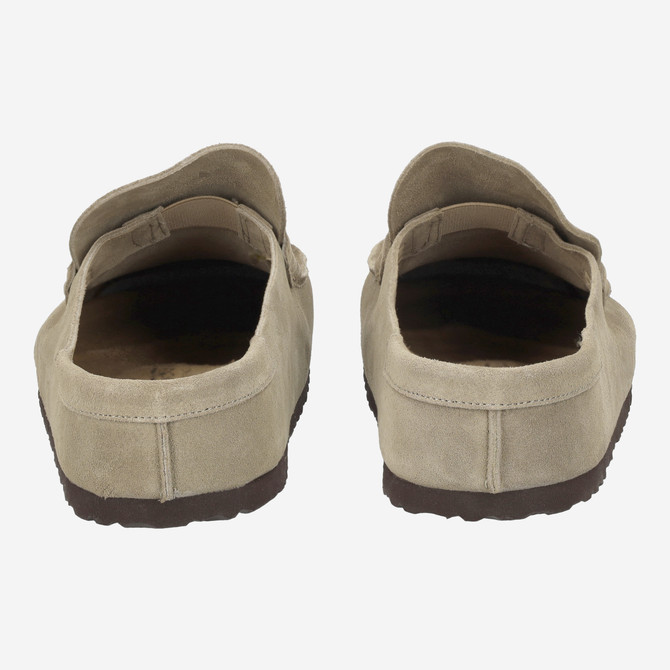 birkenstock NAPLES WRAPPED SUEDE - Beige - Side view