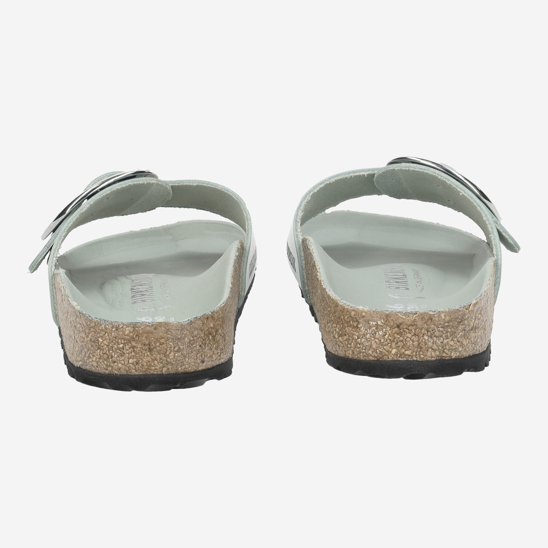 birkenstock MADRID BIG BUCKLE - Blue, light - side view