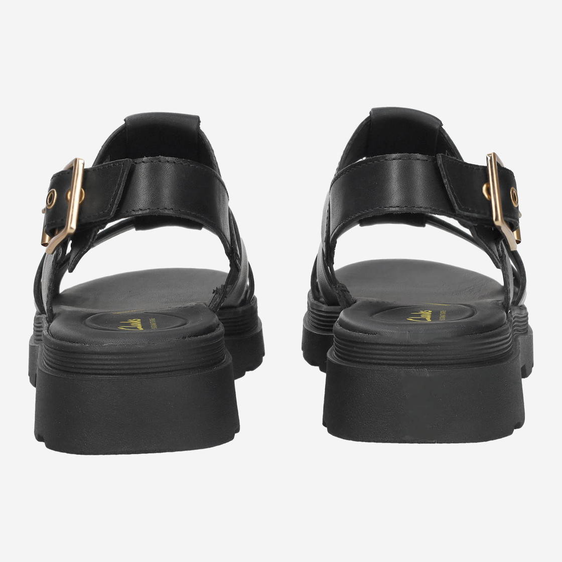 Clarks Orinoco3 Strap - Black - Side view