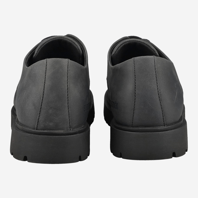birkenstock HIGHWOOD LACE LOW - Schwarz - Seitenansicht
