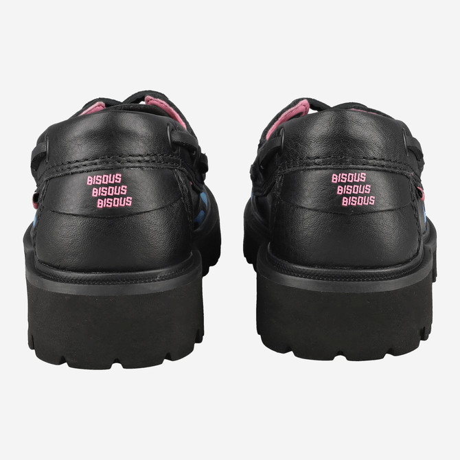 Clarks Cleyhill Fire x Bisous - Schwarz, kombiniert - Seitenansicht