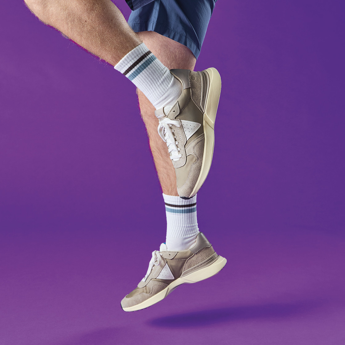 Clarks CraftWick Lace - Grau