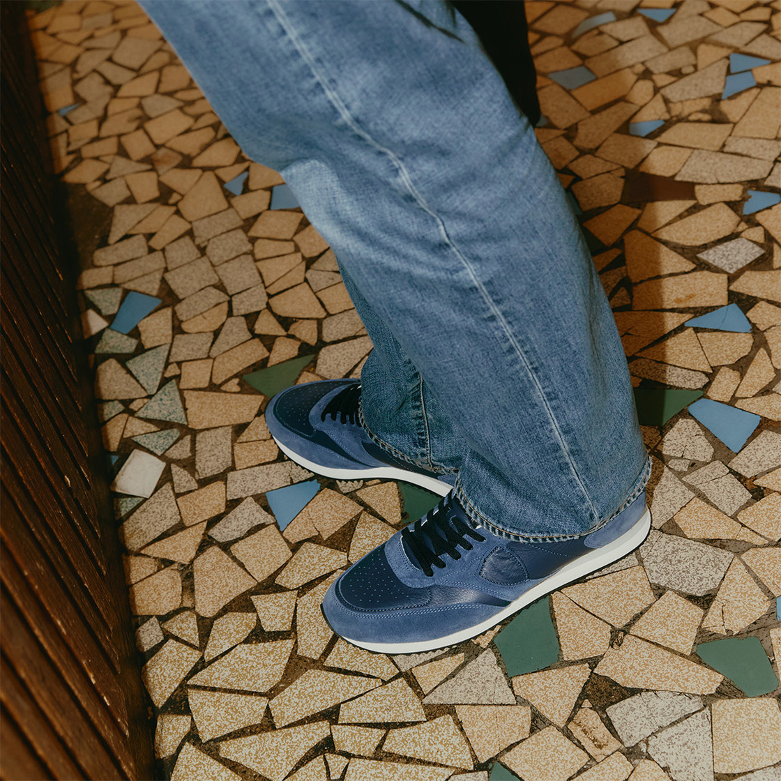 Philippe Model BLVILLE LOW - Blue