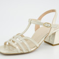 Paul Green 6197-009 - Beige, metallic