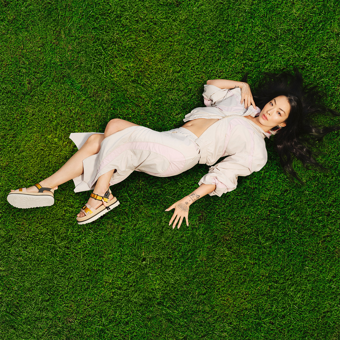 UGG australia GOLDENSTAR WILDWOOD - Beige kombiniert