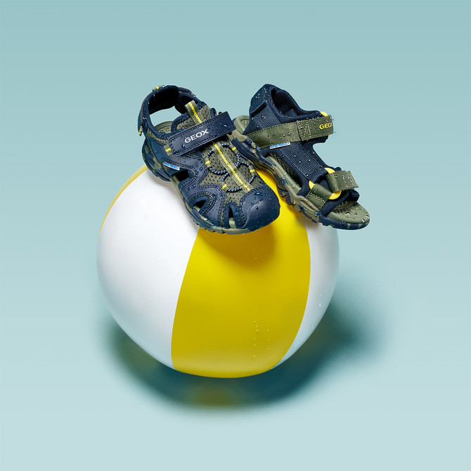 Geox BOREALIS - Grün kombiniert