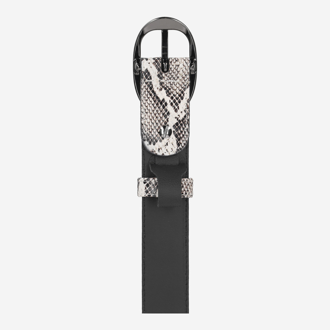 Floris van Bommel De Belter - Black / White (Reptile) - Top view