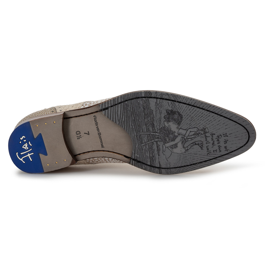 Floris van Bommel De Stapper - Beige, light - Top view