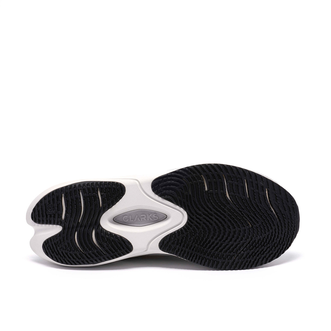 Clarks Pace Rise - White - Top view